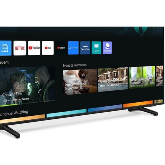Picture of Samsung 85" Model #HG85BU800NFXZA SMART & Pro-Idiom 4K 