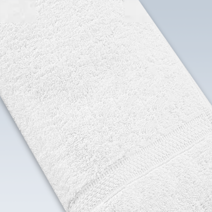 Picture of Americlassic Supreme 16" x  30" 86/14 Cotton Polyester Blend Hand Towel with Dobby Border 4.50 lb